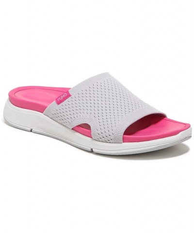 Women's Triumph Slide Sandals Gray $39.60 Shoes