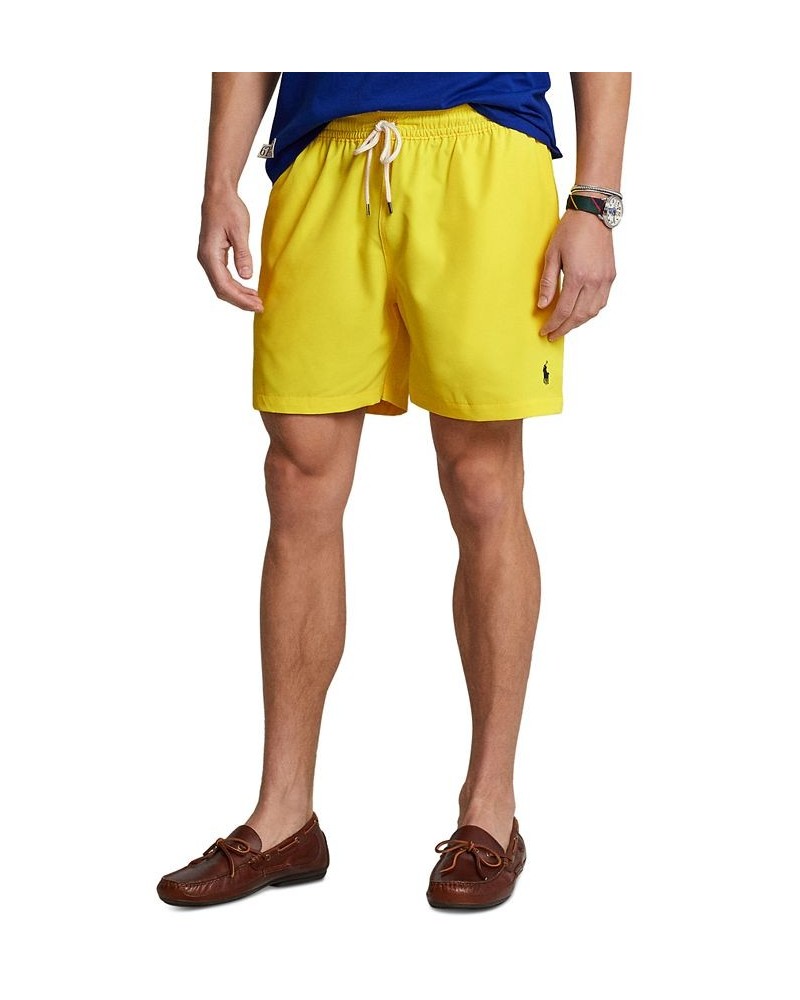 Men's 5-3/4-Inch Traveler Classic Swim Trunks PD04 $43.70 Swimsuits