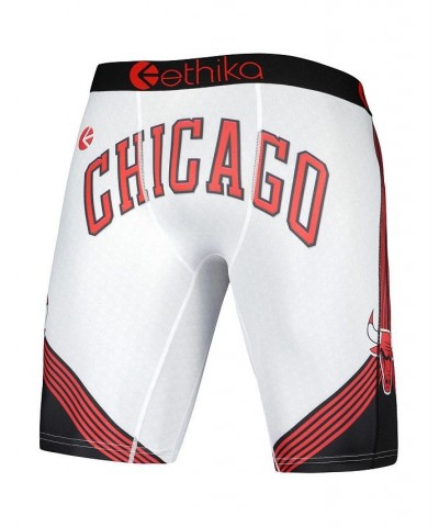 Men's Red Chicago Bulls City Edition Boxer Briefs $17.84 Underwear