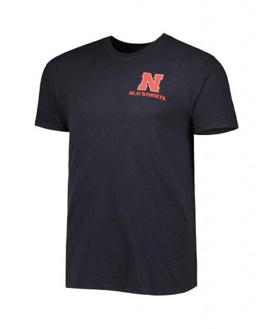 Men's Black Nebraska Huskers Hyperlocal T-shirt $21.00 T-Shirts