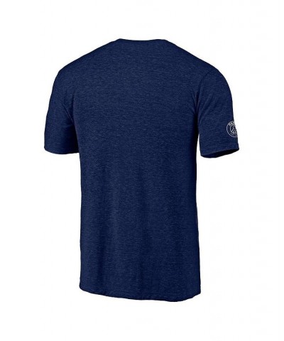 Men's Heather Navy Paris Saint-Germain Statement Tri-Blend T-shirt $16.72 T-Shirts