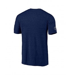 Men's Heather Navy Paris Saint-Germain Statement Tri-Blend T-shirt $16.72 T-Shirts