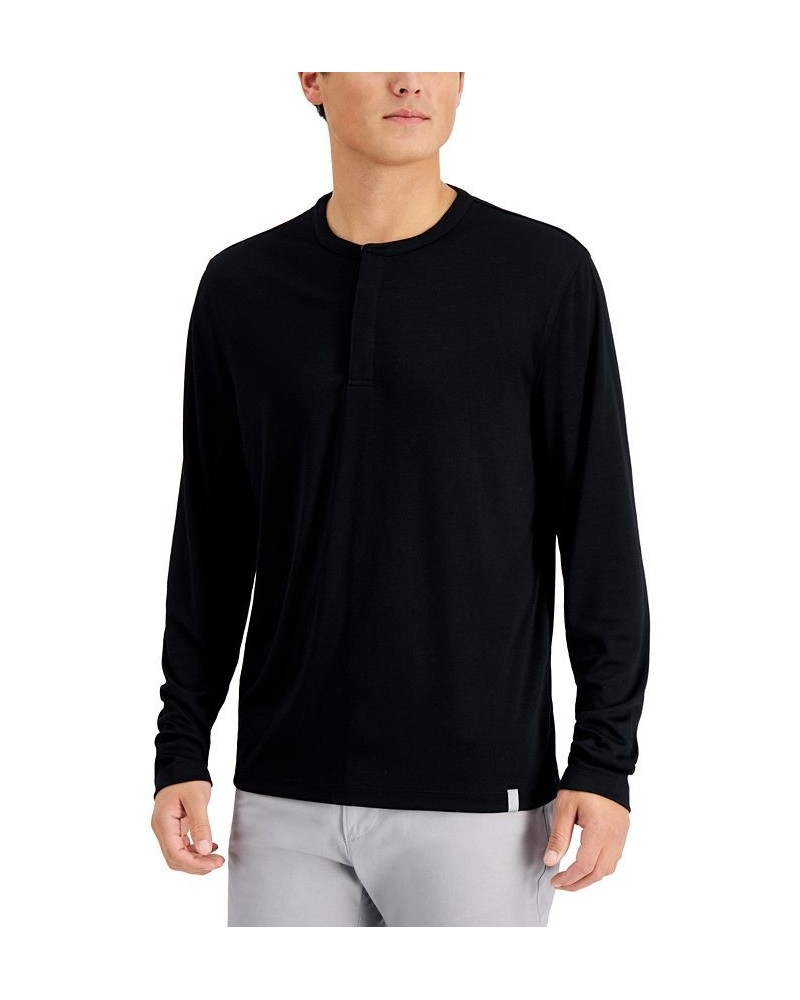 Men's Alfatech Solid Henley PD01 $15.39 T-Shirts