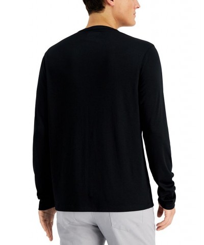 Men's Alfatech Solid Henley PD01 $15.39 T-Shirts