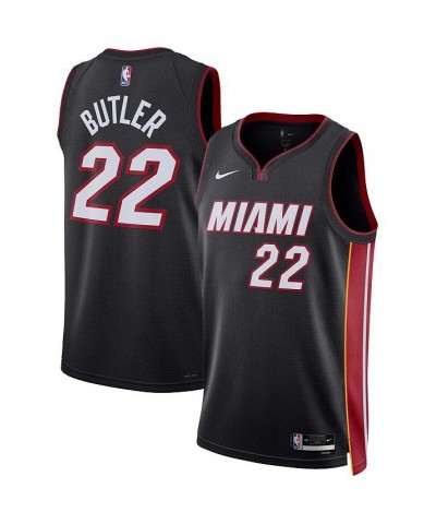 Men's and Women's Jimmy Butler Black Miami Heat 2022/23 Swingman Jersey - Icon Edition $43.00 Jersey