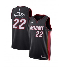 Men's and Women's Jimmy Butler Black Miami Heat 2022/23 Swingman Jersey - Icon Edition $43.00 Jersey