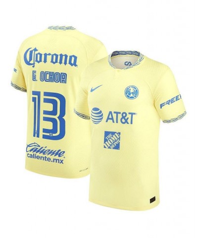 Men's Guillermo Ochoa Yellow Club America 2022/23 Home Authentic Player Jersey $86.00 Jersey