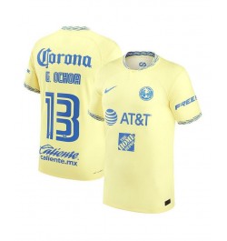 Men's Guillermo Ochoa Yellow Club America 2022/23 Home Authentic Player Jersey $86.00 Jersey