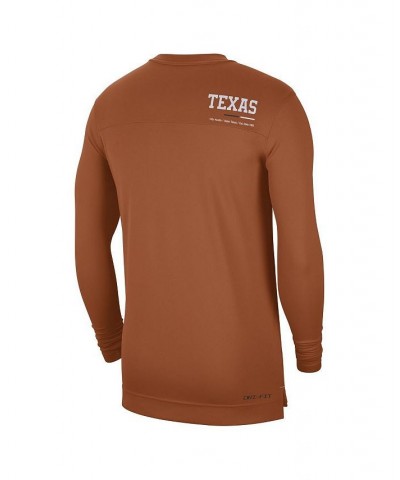 Men's Texas Orange Texas Longhorns 2022 Coach Performance Long Sleeve V-Neck T-shirt $31.20 T-Shirts