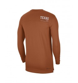 Men's Texas Orange Texas Longhorns 2022 Coach Performance Long Sleeve V-Neck T-shirt $31.20 T-Shirts