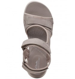 Women's Cloudsteppers Mira Bay Strappy Sport Sandals Tan/Beige $37.40 Shoes