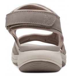 Women's Cloudsteppers Mira Bay Strappy Sport Sandals Tan/Beige $37.40 Shoes