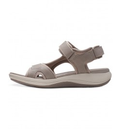 Women's Cloudsteppers Mira Bay Strappy Sport Sandals Tan/Beige $37.40 Shoes