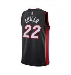 Men's and Women's Jimmy Butler Black Miami Heat 2022/23 Swingman Jersey - Icon Edition $43.00 Jersey