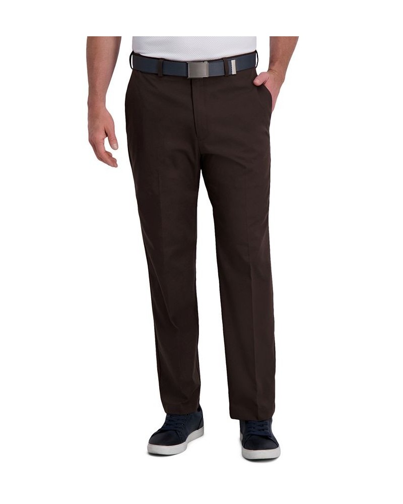 Cool Right Performance Flex Classic Fit Flat Front Pant Brown Heather $24.75 Pants