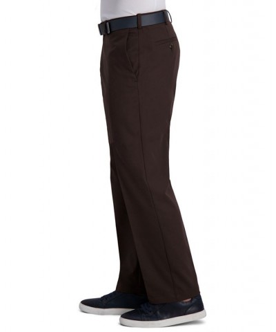 Cool Right Performance Flex Classic Fit Flat Front Pant Brown Heather $24.75 Pants