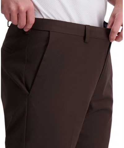 Cool Right Performance Flex Classic Fit Flat Front Pant Brown Heather $24.75 Pants