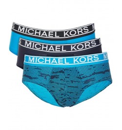 Men's Low Rise Mesh Briefs, Pack of 3 Blue $32.73 Underwear