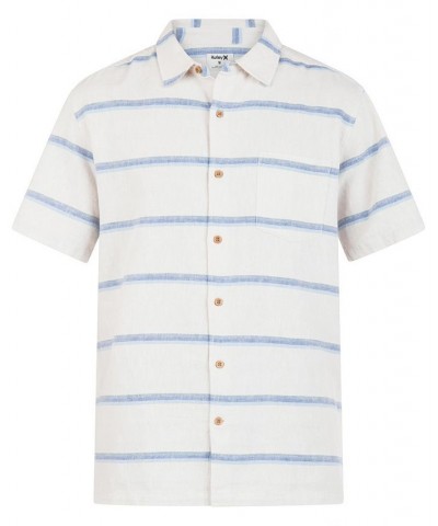 Men's Rincon Linen Short Sleeves Shirt Bone $38.47 Shirts