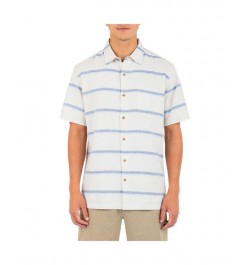 Men's Rincon Linen Short Sleeves Shirt Bone $38.47 Shirts