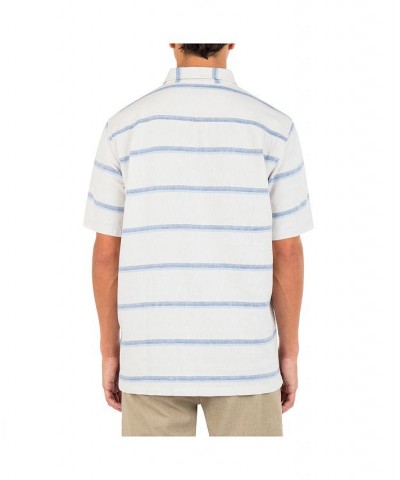 Men's Rincon Linen Short Sleeves Shirt Bone $38.47 Shirts