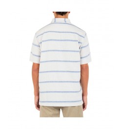 Men's Rincon Linen Short Sleeves Shirt Bone $38.47 Shirts