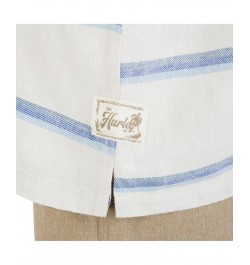 Men's Rincon Linen Short Sleeves Shirt Bone $38.47 Shirts