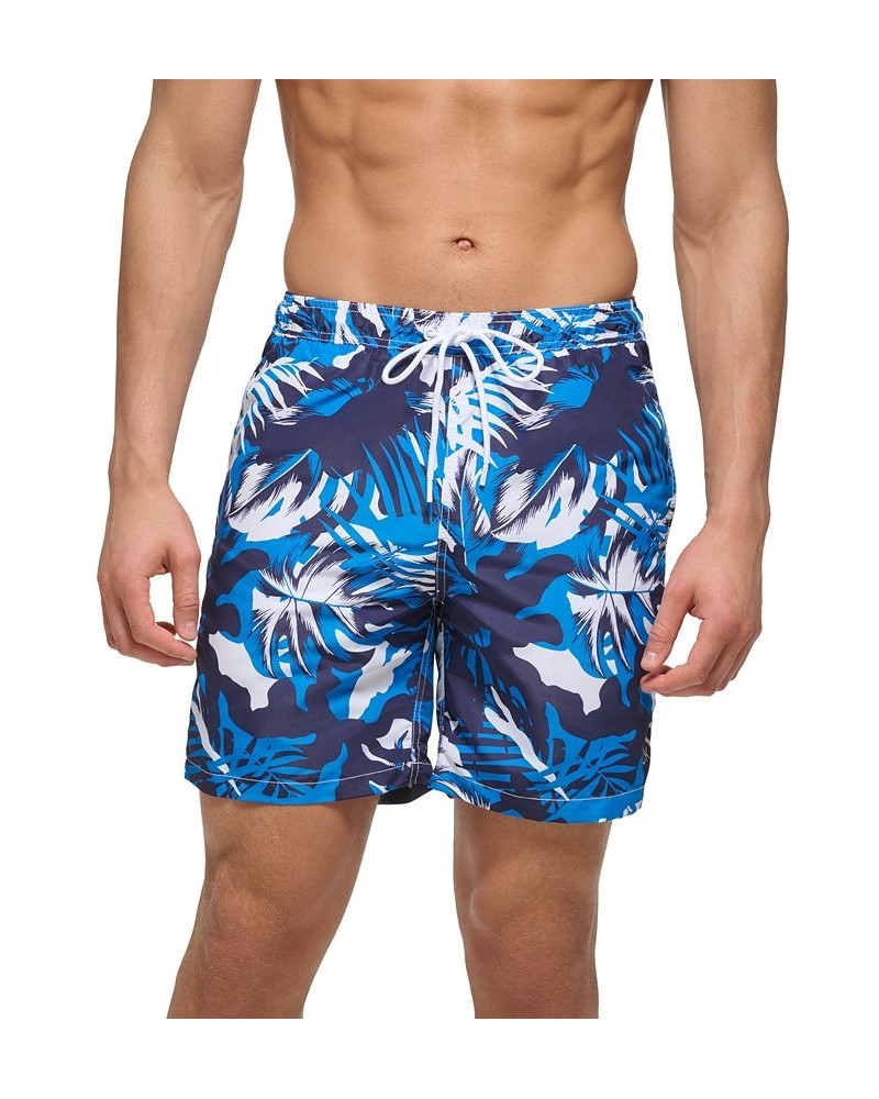 Men's Quick-Dry UPF 50+ Island Camo Swim Trunks PD05 $20.05 Swimsuits