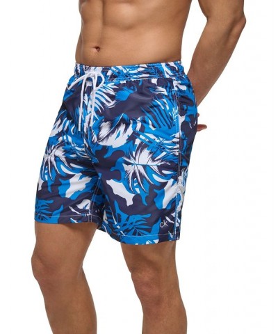 Men's Quick-Dry UPF 50+ Island Camo Swim Trunks PD05 $20.05 Swimsuits