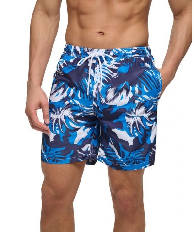 Men's Quick-Dry UPF 50+ Island Camo Swim Trunks PD05 $20.05 Swimsuits