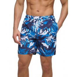 Men's Quick-Dry UPF 50+ Island Camo Swim Trunks PD05 $20.05 Swimsuits