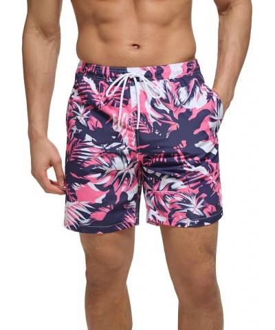 Men's Quick-Dry UPF 50+ Island Camo Swim Trunks PD05 $20.05 Swimsuits