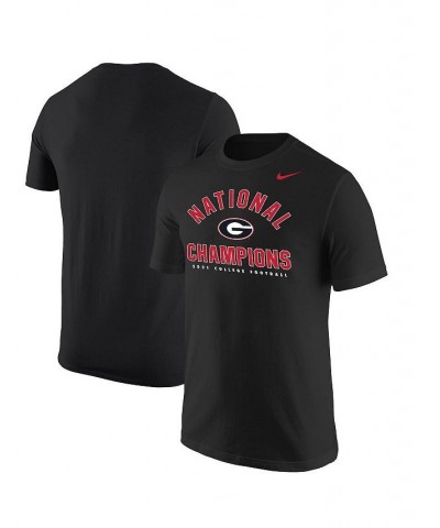 Men's Black Georgia Bulldogs College Football Playoff 2021 National Champions Arch T-shirt $13.44 T-Shirts