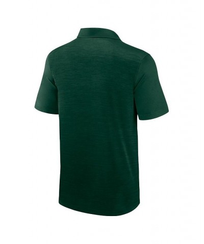 Men's Branded Heather Green Miami Hurricanes Classic Homefield Polo Shirt $22.00 Polo Shirts