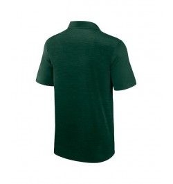 Men's Branded Heather Green Miami Hurricanes Classic Homefield Polo Shirt $22.00 Polo Shirts