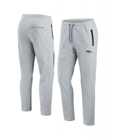 Men's NFL x Darius Rucker Collection by Heathered Gray Seattle Seahawks Sweatpants $32.23 Pants