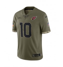 Men's DeAndre Hopkins Olive Arizona Cardinals 2022 Salute To Service Limited Jersey $47.85 Jersey