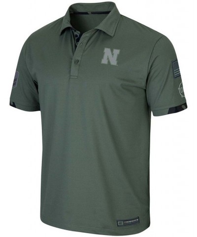 Men's Green Nebraska Huskers OHT Military Inspired Appreciation Echo Polo $33.59 Polo Shirts