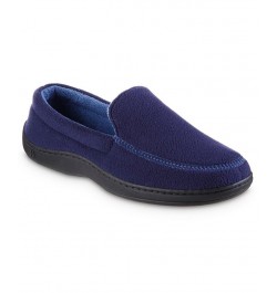 Isotoner Signature Men's Roman Moccasin Eco Comfort Slipper Blue $15.08 Shoes