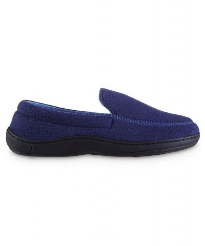 Isotoner Signature Men's Roman Moccasin Eco Comfort Slipper Blue $15.08 Shoes