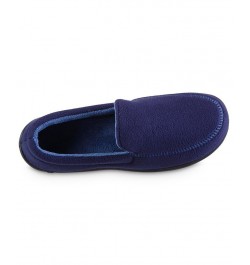 Isotoner Signature Men's Roman Moccasin Eco Comfort Slipper Blue $15.08 Shoes