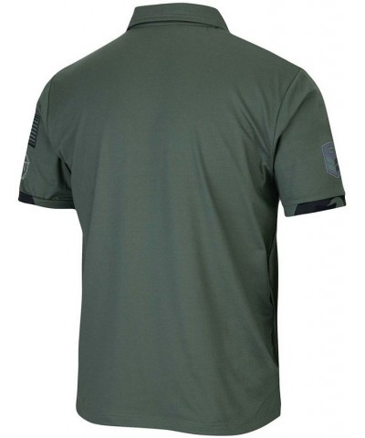 Men's Green Nebraska Huskers OHT Military Inspired Appreciation Echo Polo $33.59 Polo Shirts