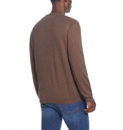 Men's Cotton Cashmere V-Neck Sweater PD02 $15.89 Sweaters