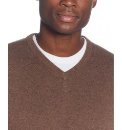 Men's Cotton Cashmere V-Neck Sweater PD02 $15.89 Sweaters