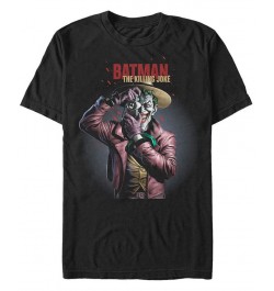 Men's Batman Comic Poster Short Sleeve T-shirt Black $20.99 T-Shirts