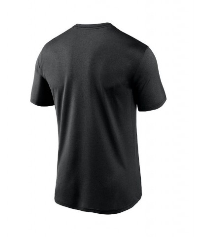 Men's Black Baltimore Ravens Logo Essential Legend Performance T-Shirt $25.49 T-Shirts