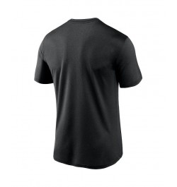 Men's Black Baltimore Ravens Logo Essential Legend Performance T-Shirt $25.49 T-Shirts