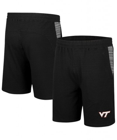 Men's Black Virginia Tech Hokies Wild Party Tri-Blend Shorts $20.39 Shorts