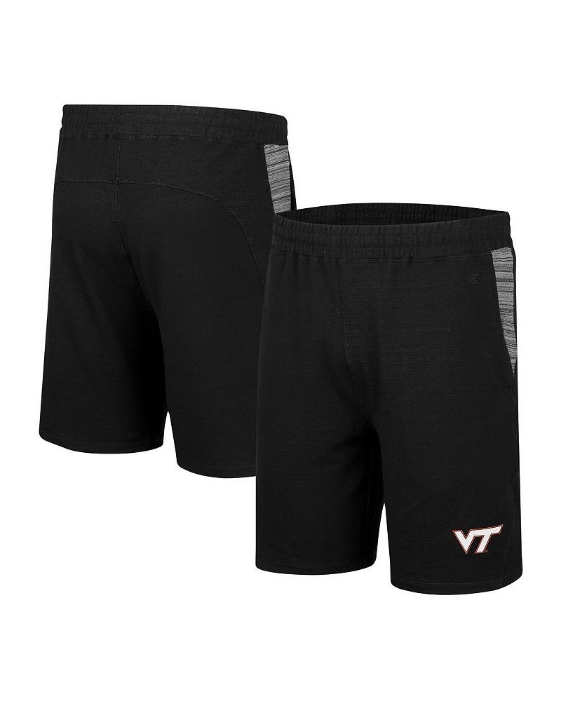 Men's Black Virginia Tech Hokies Wild Party Tri-Blend Shorts $20.39 Shorts