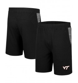 Men's Black Virginia Tech Hokies Wild Party Tri-Blend Shorts $20.39 Shorts